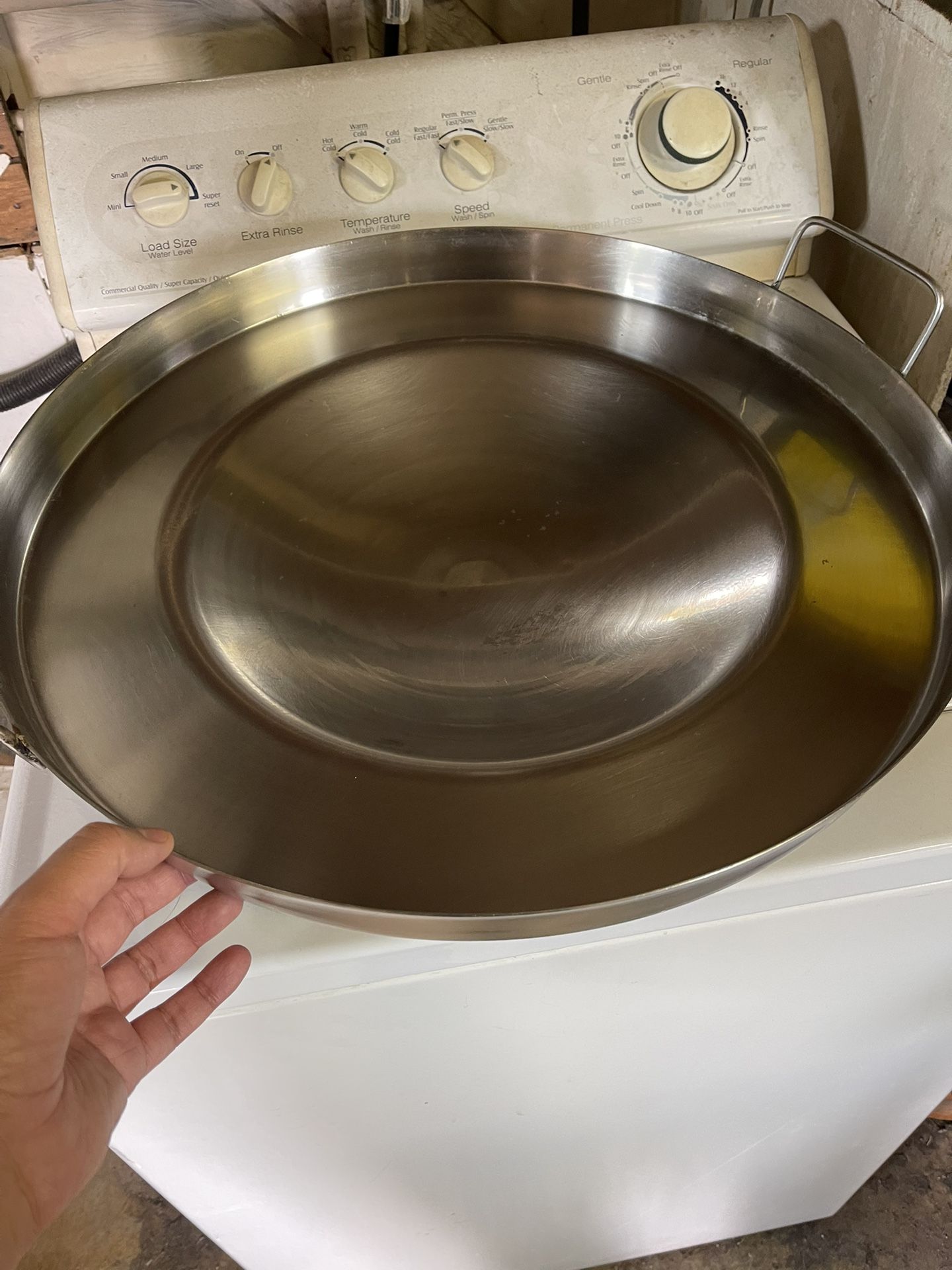 Stainless Steel Cooking Disk and Fryer, COMAL