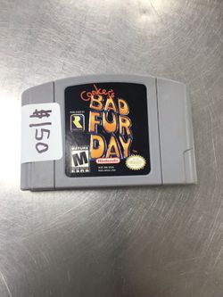 Conkers bad fur day Nintendo 64
