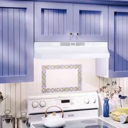 24 in. Ductless Under Cabinet Range Hood with Light in White
