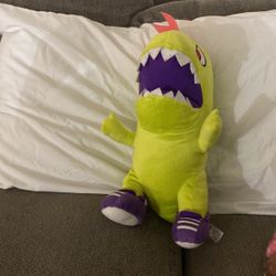Rugrats Reptar Plush Used
