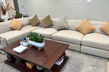 RH Cloud Sofa +Table Set