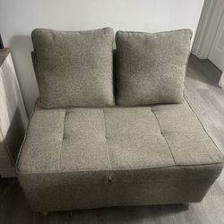 Sofá Cama 4 en 1, Silla Plegable para Dormir, Chaise Lounge Otomano, Ajustable U.S