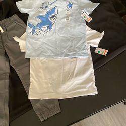 Jogger Pants An Two Tee Shirts 