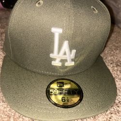 Green LA Hat