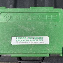 Greenlee Hole Punch Set 