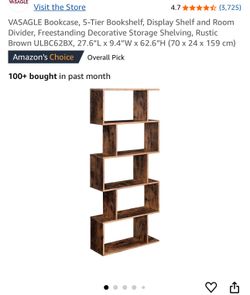 Bookshelf 5 Tier 