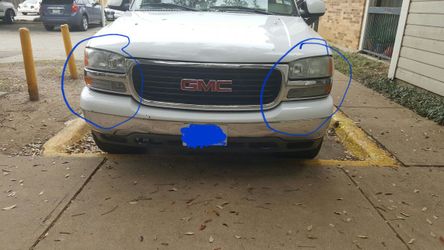 Yukon 2004 Headlights fits a Sierra also