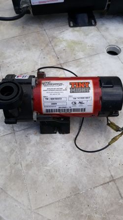 Vita spa circulation pump