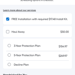 Whirlpool Gold fridge with French doors