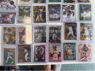 Baseball card collection