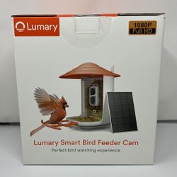 Lumary Bird Feeder with Camera Smart WiFi 