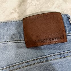 Aeropostale light blue jeans