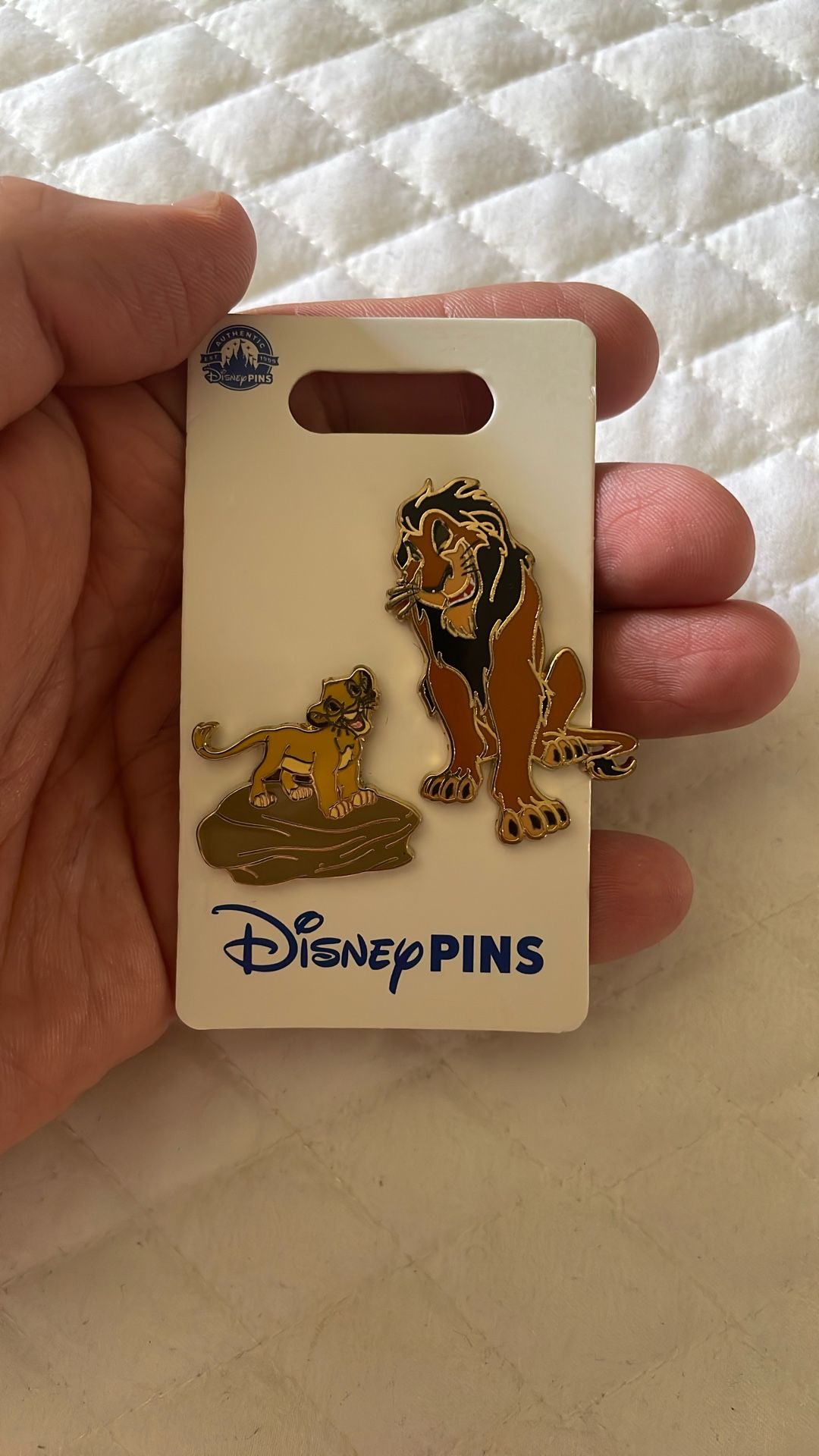 Scar & Simba Disney Pin
