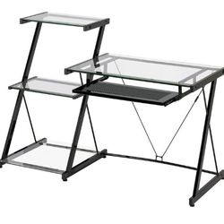 Z-Line Nero Desk and Bookcase - Black

. New In The Box