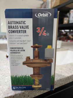 Orbit
3/4 in. Brass Auto Converter Valve
