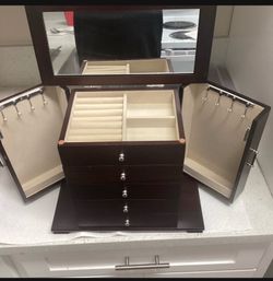 Antique Wood jewelry box