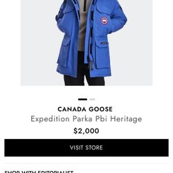 Canada Goose Coat