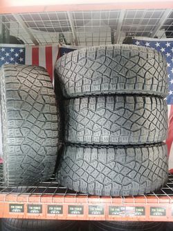 ⭐️ USED TIRES 325/65R18 GOODYEAR WRANGLER TERRITORY AT  Ride Comfort-Focused All-Terrain Good on Highway,Snow LT325/65R18 On-Road All-Terrain