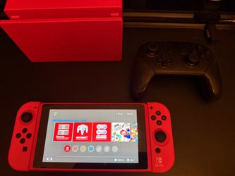 Nintendo Switch Mario Red & Blue Special Edition