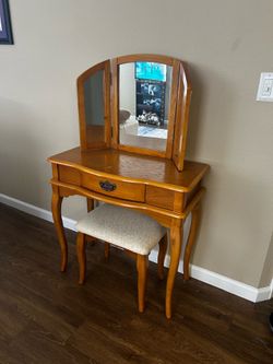Oak Vanity