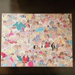 Golden Girls 500 Piece Puzzle
