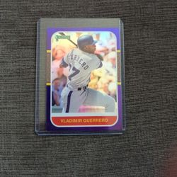 Vladimir Guerrero Baseball Card 