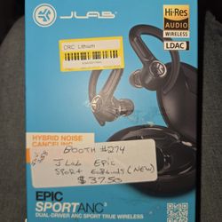 Jlab Epic Sport Earbuds(New) 