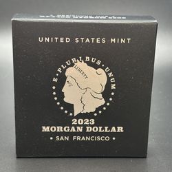 2023 S Morgan Dollar .999 Silver Coin 