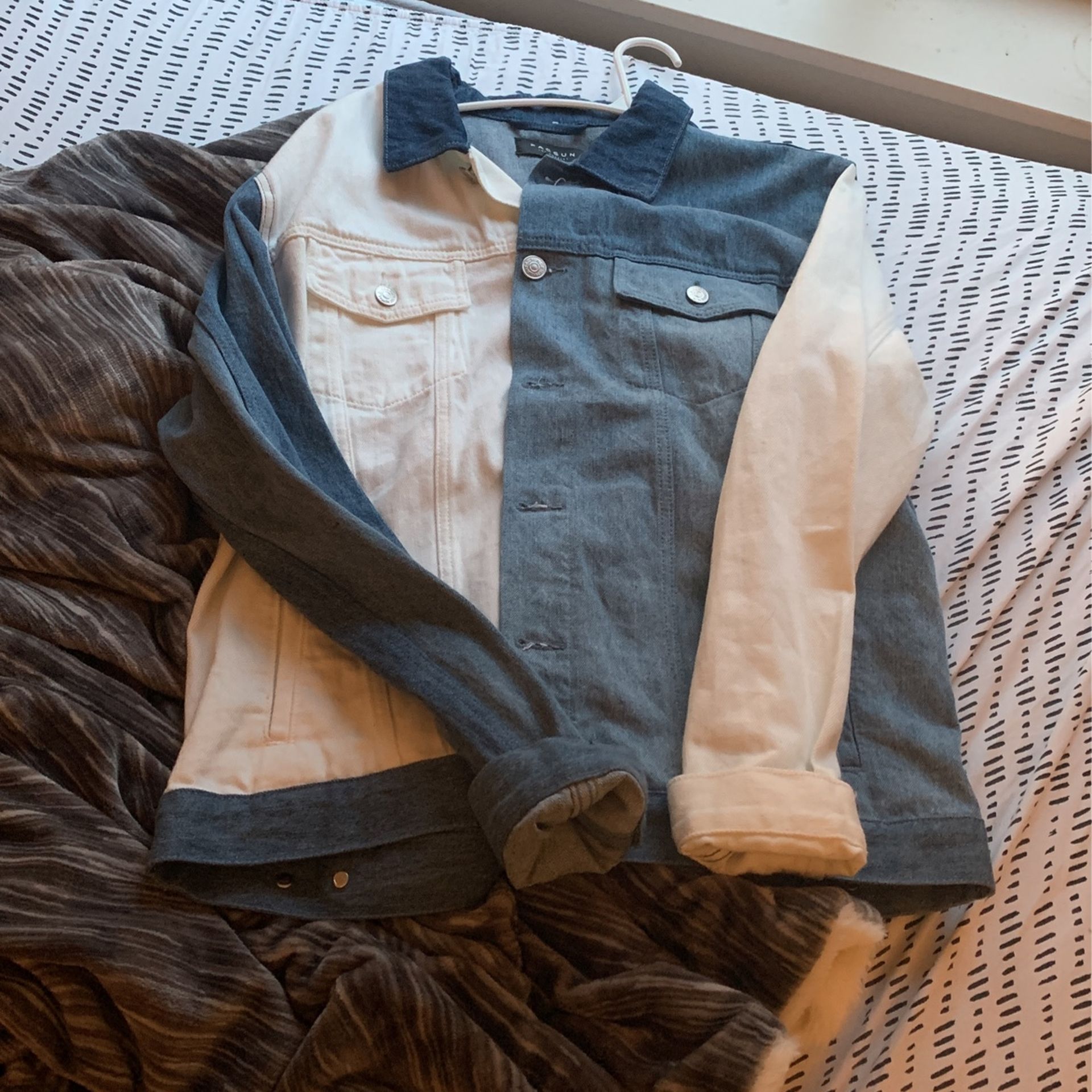Pacsun Multi-color Jean Jacket