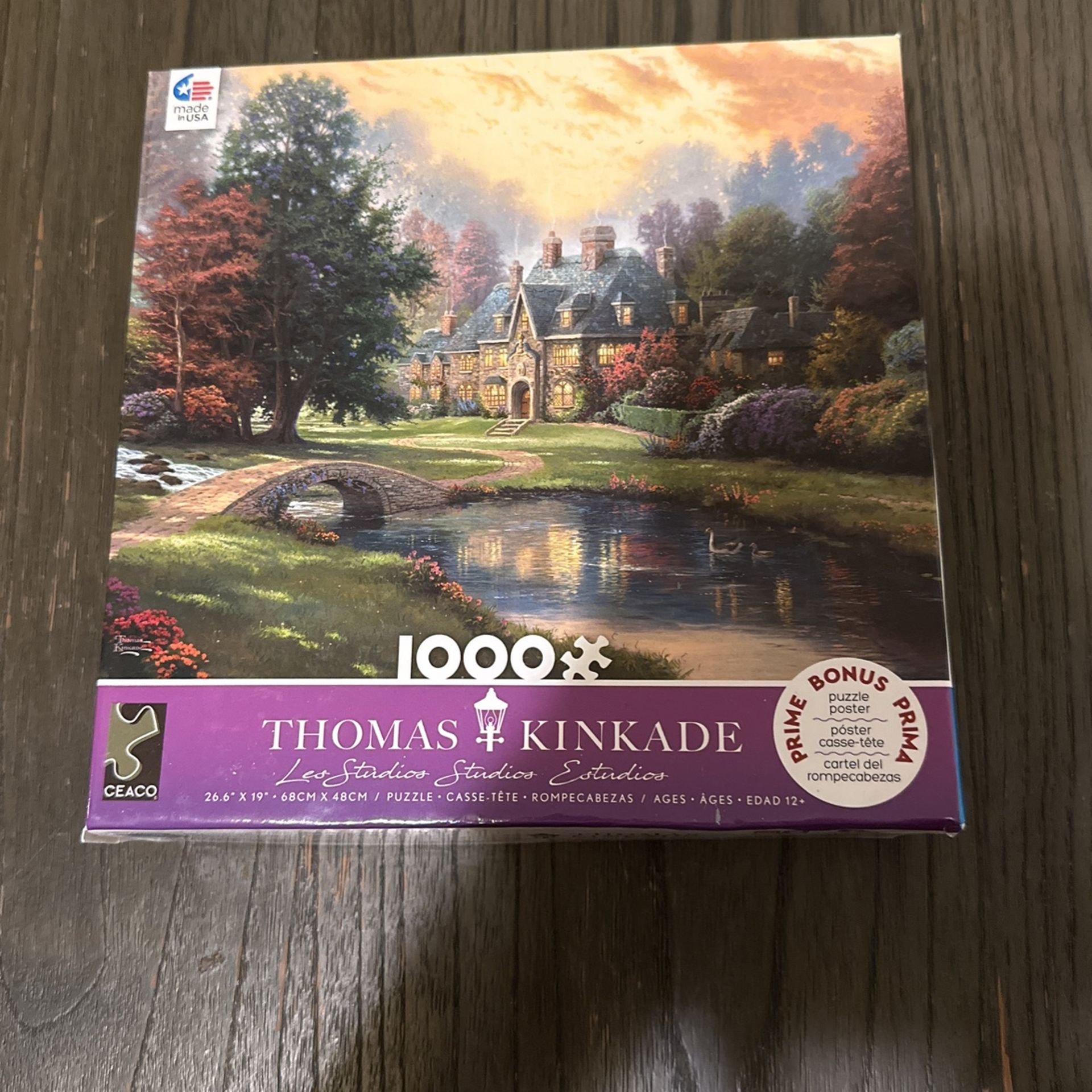1000 Puzzle Piece Thomas Kinkade