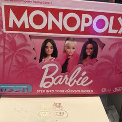 Barbie Monopoly Board Game 
