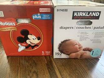 Diapers size 1