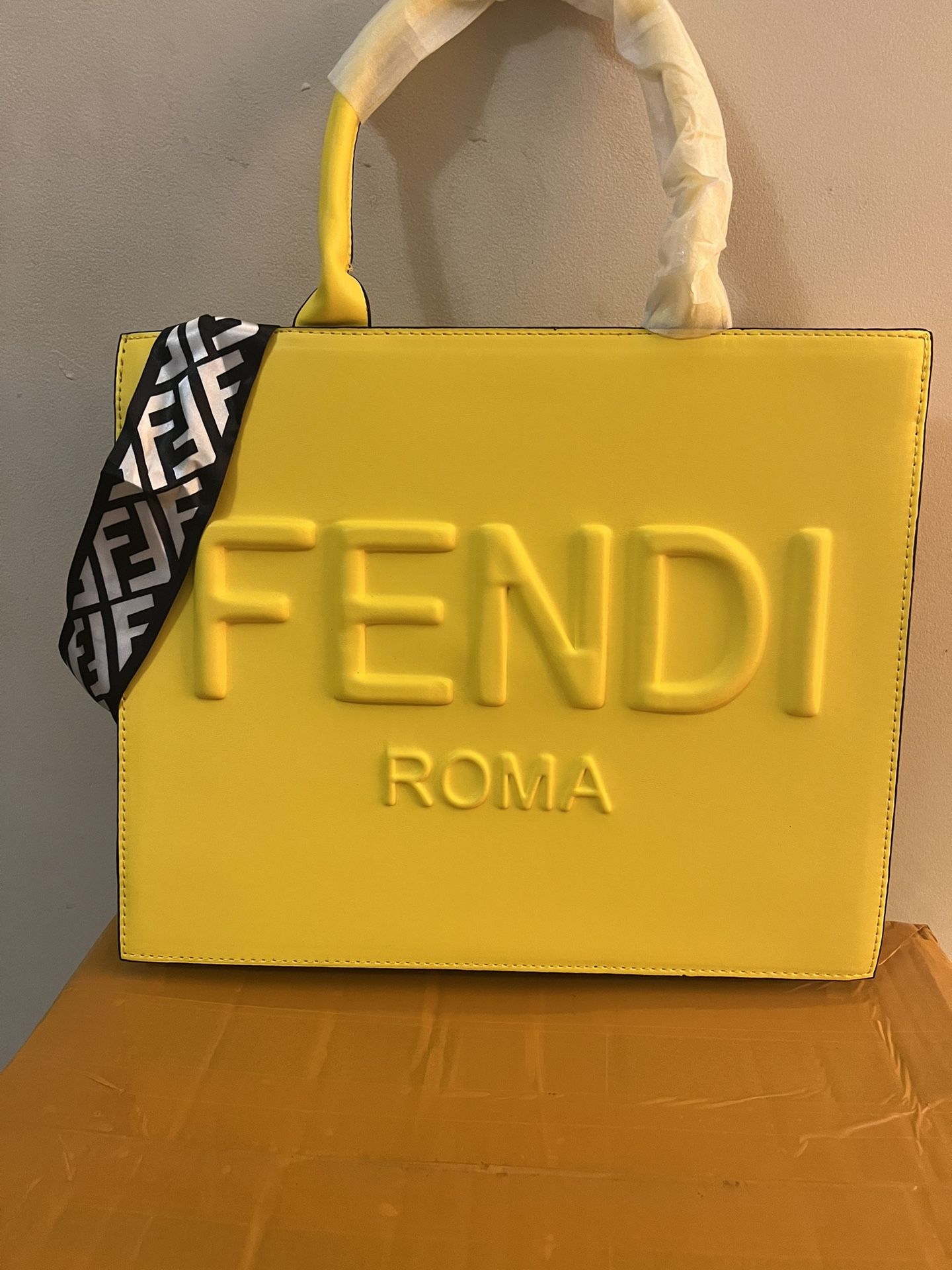 Beautiful Fendi Hand Bags In Different Colors.