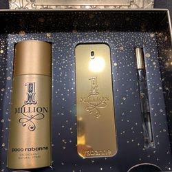 Paco Rabanne One Million Perfume Set 