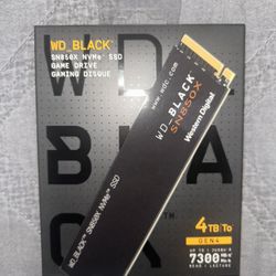 WD_ BLACK 4TB NVMe