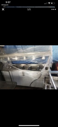 Commercial stainless steel tray holder