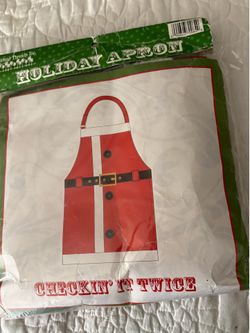 ADULT SANTA APRON