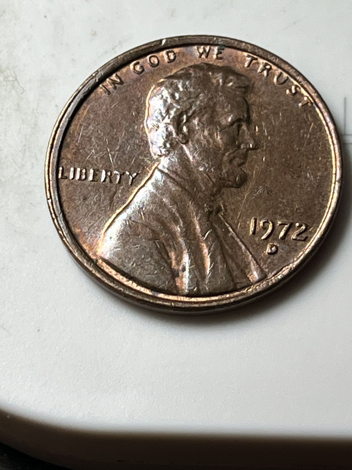 1972 D Penny