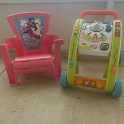 Baby walker And Chair
