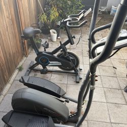 bicicleta y eliptica
