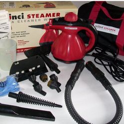 Scunci SS1000 Hand Held Steam Cleaner with Attachments