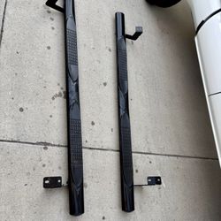 Black Toyota Tacoma Third Gen Side Step Steps