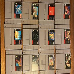 Super Nintendo SNES games