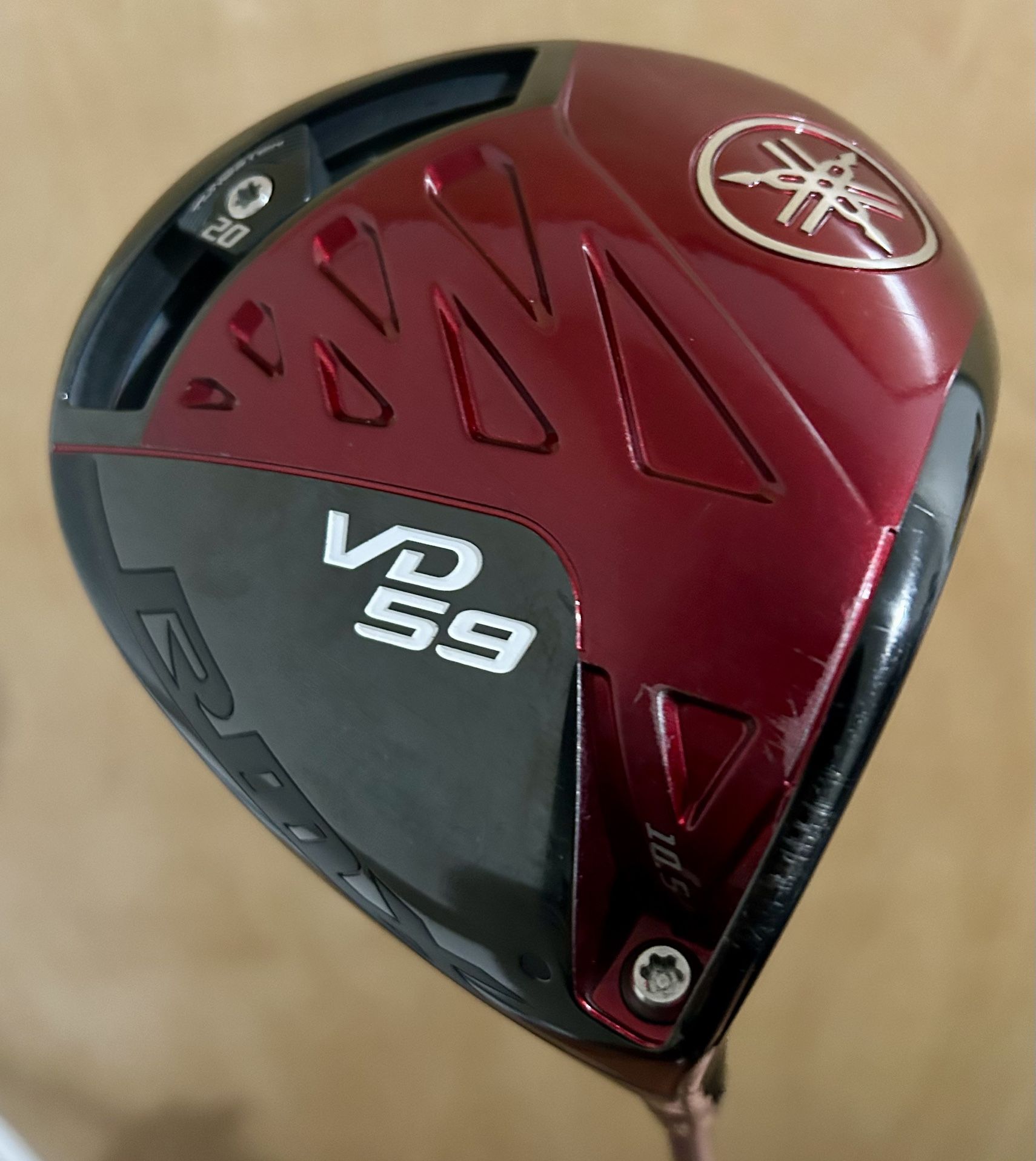 Mint Condition! Yamaha VD59 (2022) 10.5• Driver With TourAD Blue VR4 R1 Flex w/ Golf Pride Grips