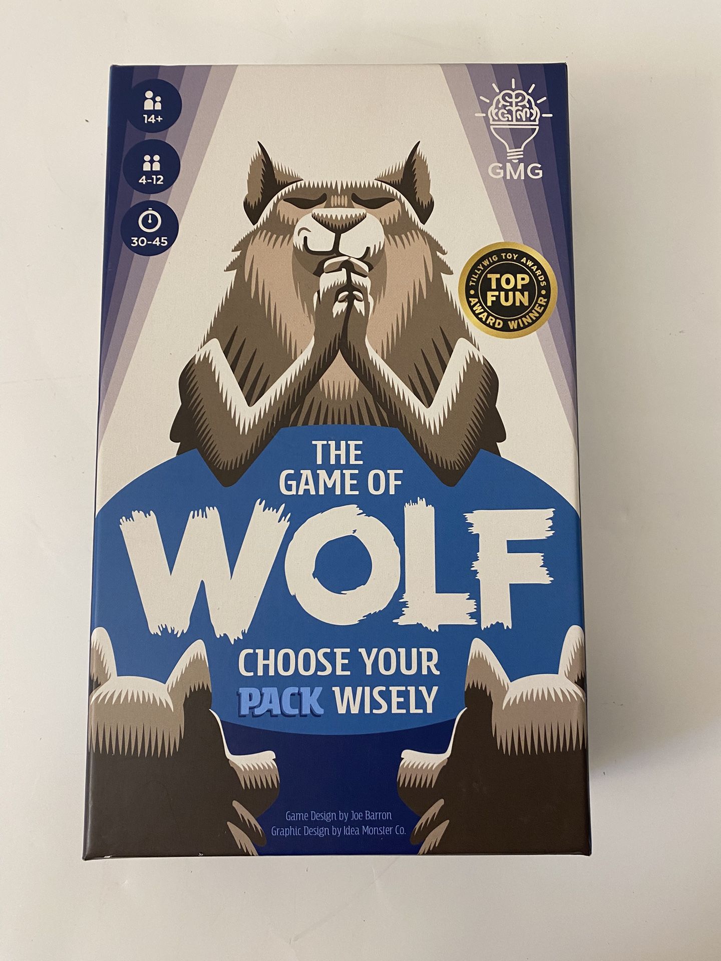 The Game of Wolf Family Party Trivia Game; Ages 14+, 4-12 Players; New in Box