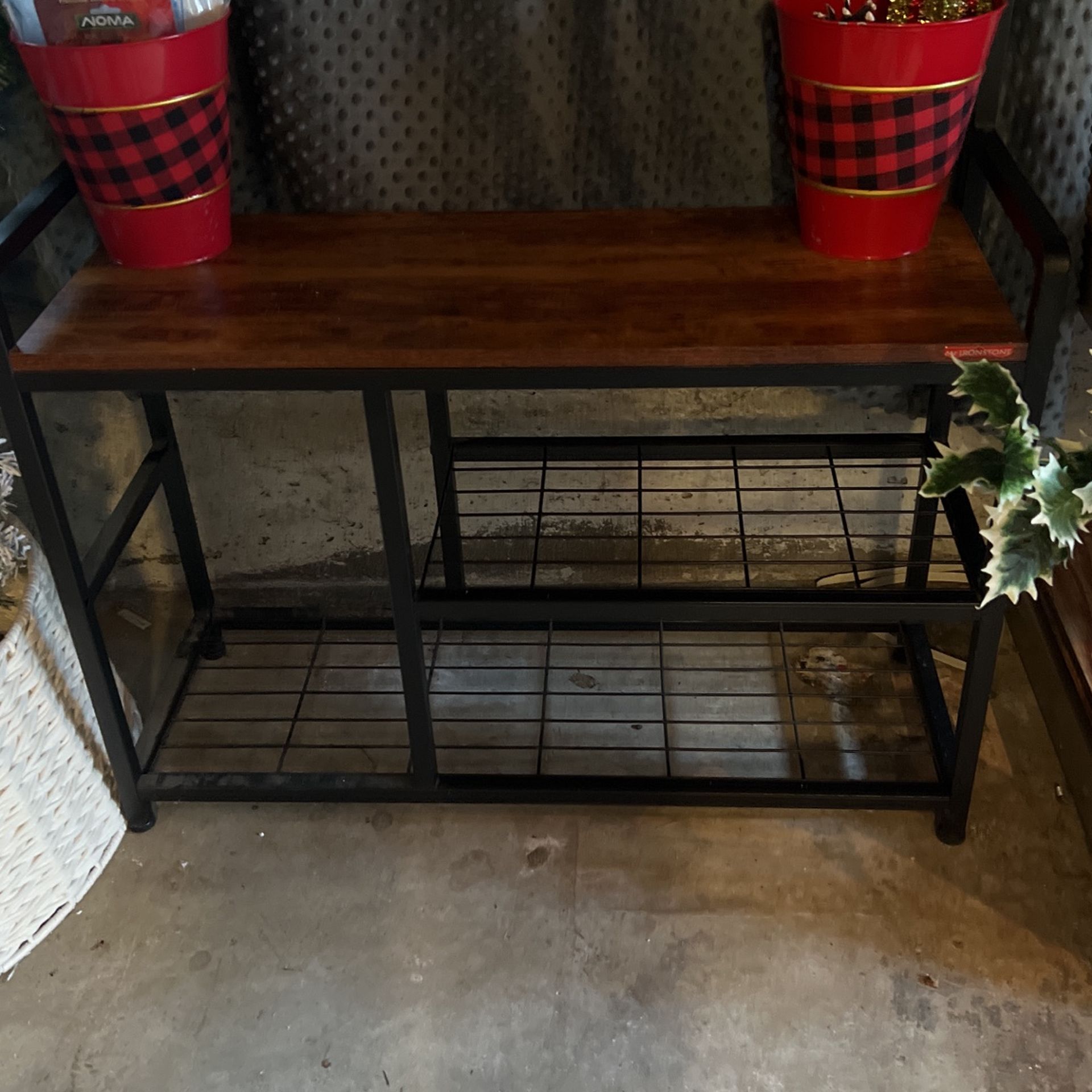 Entrance Hall Coat Rack/shoe Storage/bench