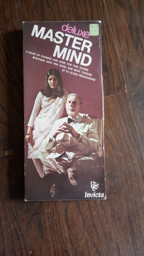 Deluxe Master Mind Vintage Board Game 