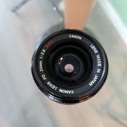 Canon FD 24mm 1:2.8 lens