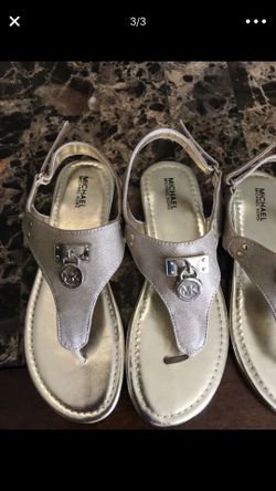 Authentic brand new mk sandals size 2 and size 3