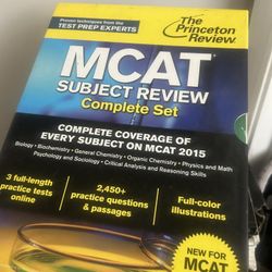 MCAT Study Book Set
